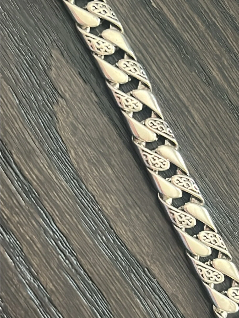 925 Silver Viking Bracelet